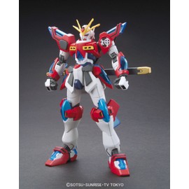 TAMASHII NATIONS Bandai HGBF 1/144 Kamiki Burning Gundam Gundam Build Fighters Action Figure