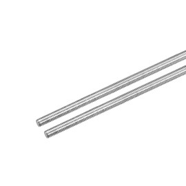TOP-VIGOR 2Pcs M3 x 160mm Fully Threaded Rod, 304 Stainless Steel Right Hand Threads Rods, Fully Studding Rod Bar for Anchor Bolts, Clamps, Hangers and U-Bolts