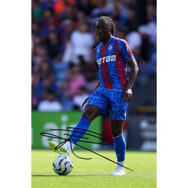 RJR PRINTS Set Of 7 Eberechi Eze Crystal Palace Football Signed 6X4 Inch Photos With Pre Printed Signatures Which Would make A Great Gift For Any Fan