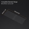PATIKIL 92x30mm PVC Perforated Shrink Bands, 500Pcs Heat Shrink Wrap
