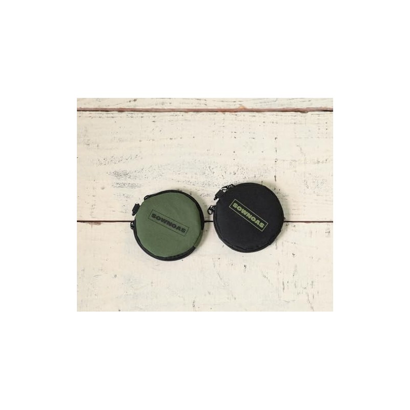 SOWNOAS 23SS-P013 Round Pouch, Black
