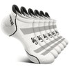 KEMISANT Trainer Socks 6 Pairs Men's Running Socks Ankle Socks