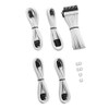 CableMod 8+8 Series Pro ModFlex Sleeved Cable Extension Kit (White)