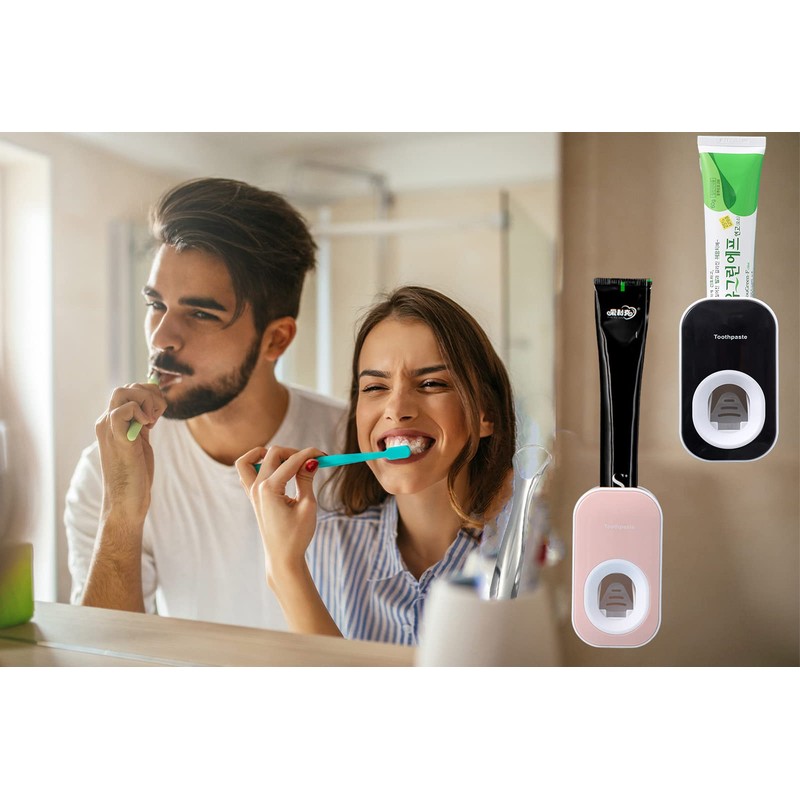 Automatic Toothpaste Dispenser Wall Mounted for Bathroom,Toothpaste Squeezer for Kids