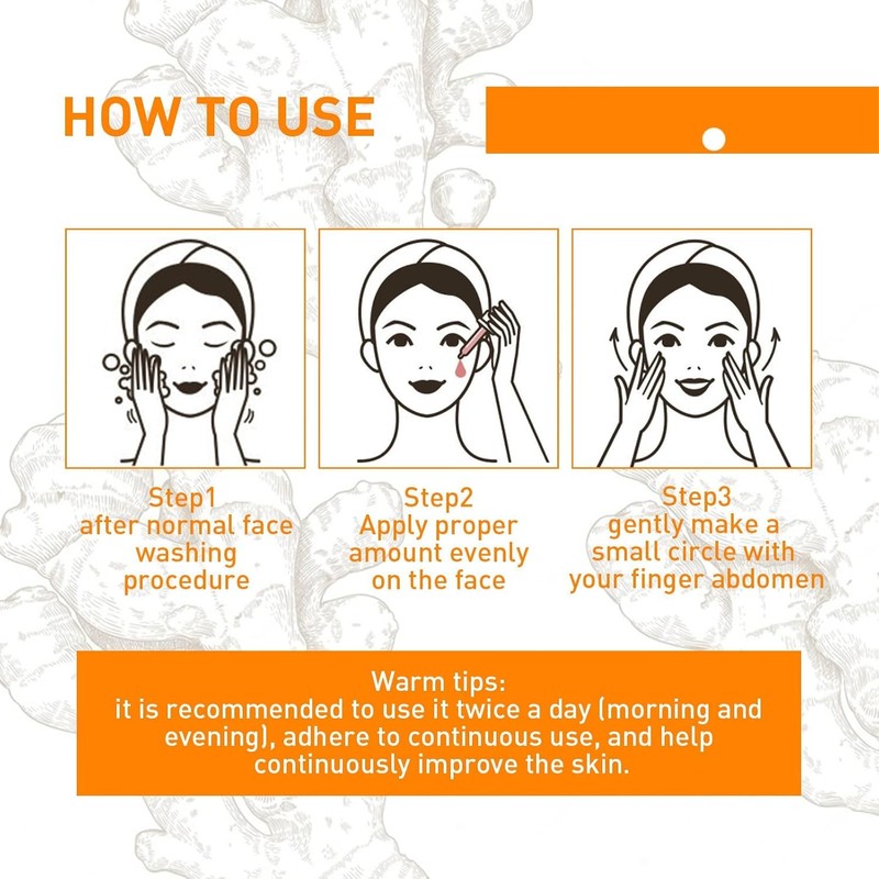 Turmeric Serum for Dark Spots, Reduces Hyperpigmentation, Age Spots, Sun