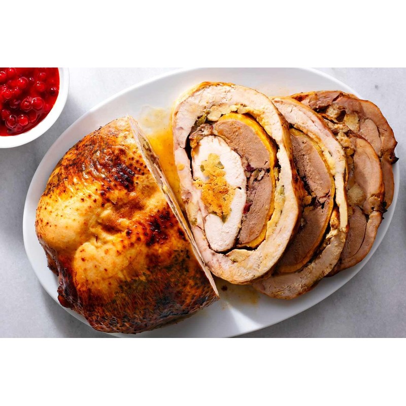 Creole Food Turducken (Creole Pork, 5lb) - Gourmet Stuffed Poultry