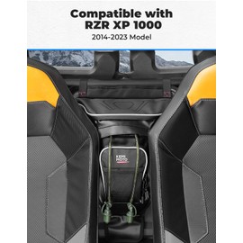 KEMIMOTO XP 1000 2-in-1 Cooler Storage Bag - Upgraded Shoulder Console and Seat Center Cargo Bag with 2 Hydration Backpacks, Compatible with Polaris RZR XP 1000, 900, 800, and 570.