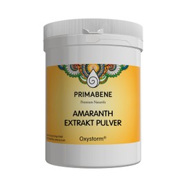 Primabene, Amaranth Extract Powder Oxystorm - Superfood Increases Your Physical Performance and Fitness through Improved Energy Metabolism - Ideal for Sports