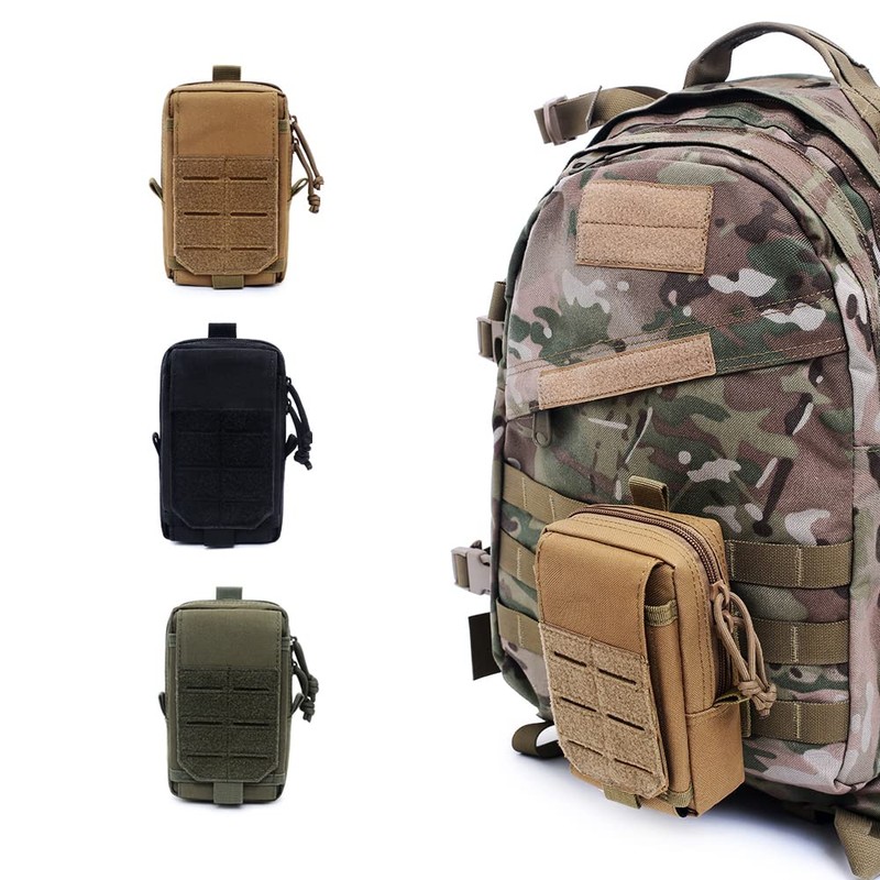 Tactical Molle EDC Pouch Cellphone Pouch Holder Utility Gadget Organizer