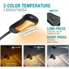 Vekkia/LuminoLite Rechargeable Amber Book Light, Clip on Lights for Reading
