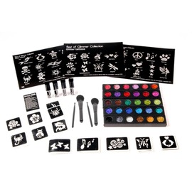 Glimmer Body Art Temporary Tattoo Pro Business Kit