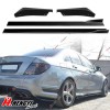 LUC For 08-14 MERCEDES W204 C250 C300 Side Skirts +