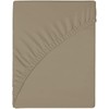 wyewye Fitted Sheet 140 x 200 x 25 cm, Microfibre