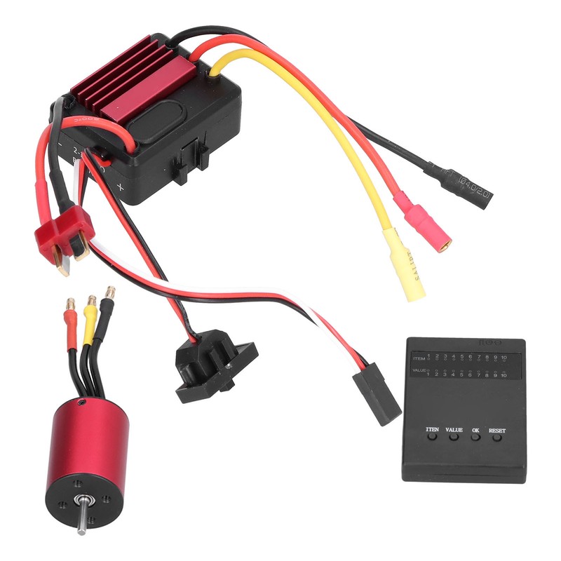 2838 4500KV 4P Brushless Motor 35A Brushless ESC+Programming Card for