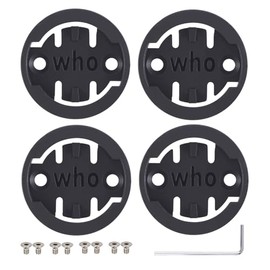 BSSOK Supporto per bicicletta adattatore di ricambio compatibile con computer Garmin bicicletta, 4 pezzi (per Wahoo)