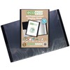 eco-eco A4 Size 50% Recycled 40 Pocket Black Presentation Display
