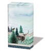 Frosty Morning Pocket Tissue Set of 2 Winter Scene Tissue Facial Tissue