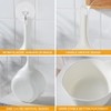 PAMISO Plastic Water Scoop for Bath, 1.5 Liter Shower Ladle