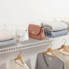 ziroland Wire Shelf Dividers - White Closet Organization & Storage