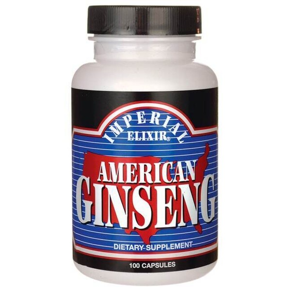Imperial Elixir American Ginseng 100 Caps