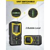 Laser Measure, OLUFEY 165ft Laser Distance Meter with 2 Bubble