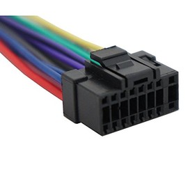 Harmony Audio Compatible with Alpine CDE-9846 Aftermarket Stereo Radio Receiver Replacement Wire Harness Cable