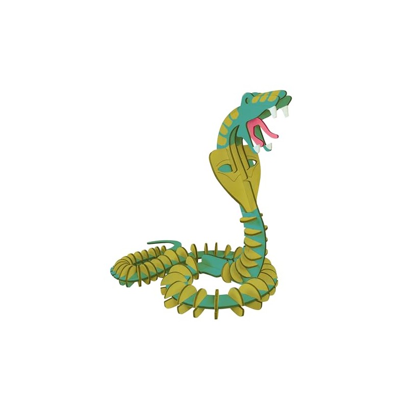 Pebaro 857/2L Wooden Construction Kit Cobra Laser Cut 3D Puzzle