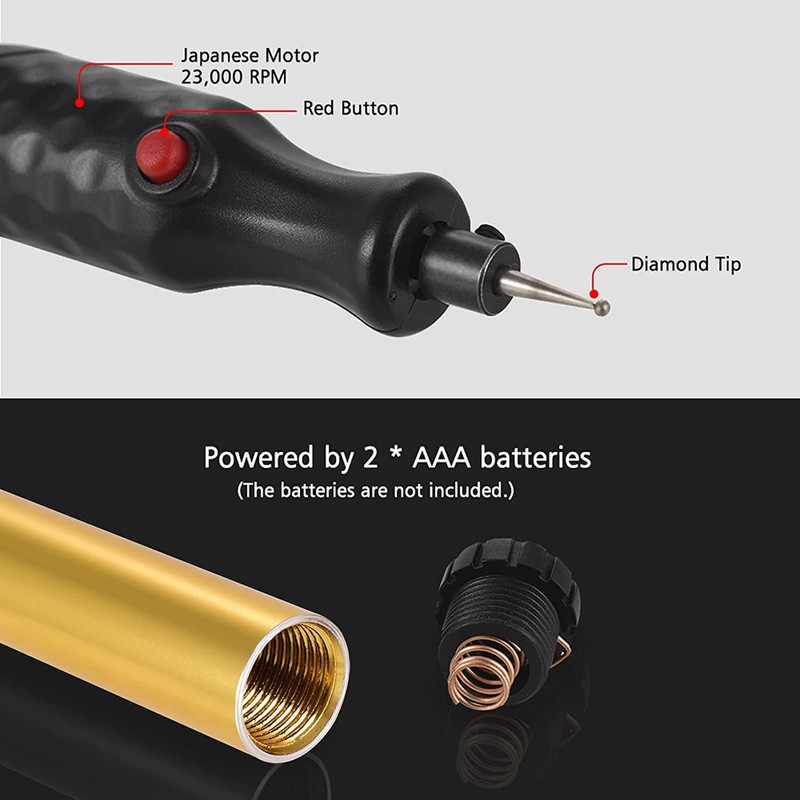 Tool Ceramic Metal Wood Engraving Pen Glass Electric Micro Engraver