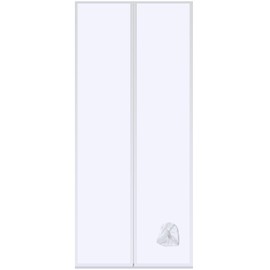 Door Seal for Mobile Air Conditioner, Hot Air Stop with Zip, with Exhaust Hose Extension, for Air Conditioning, Tumble Dryer, Exhaust Dryer, for Attaching to Doors (120 x 240 cm)