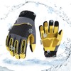 Vgo... Winter Waterproof Working Gloves, Cold Weather Duty Thermal Safety