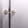Vacant Engaged Indicator Bolt, Vacant Occupied Toilet Door Lock, Chrome