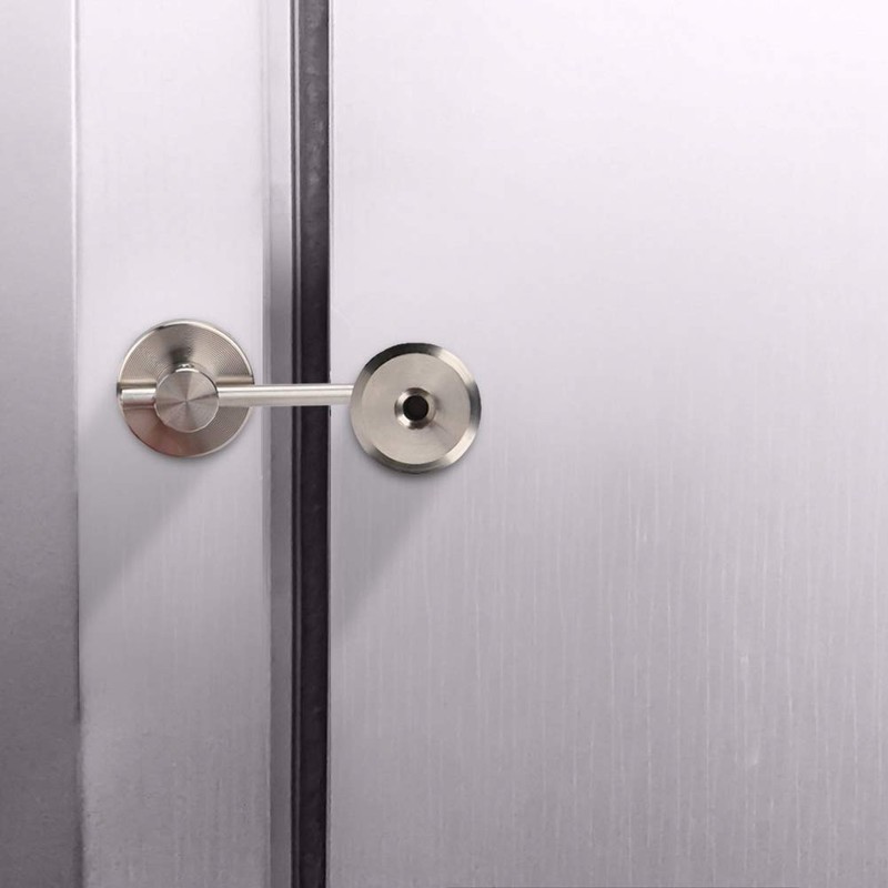 Vacant Engaged Indicator Bolt, Vacant Occupied Toilet Door Lock, Chrome