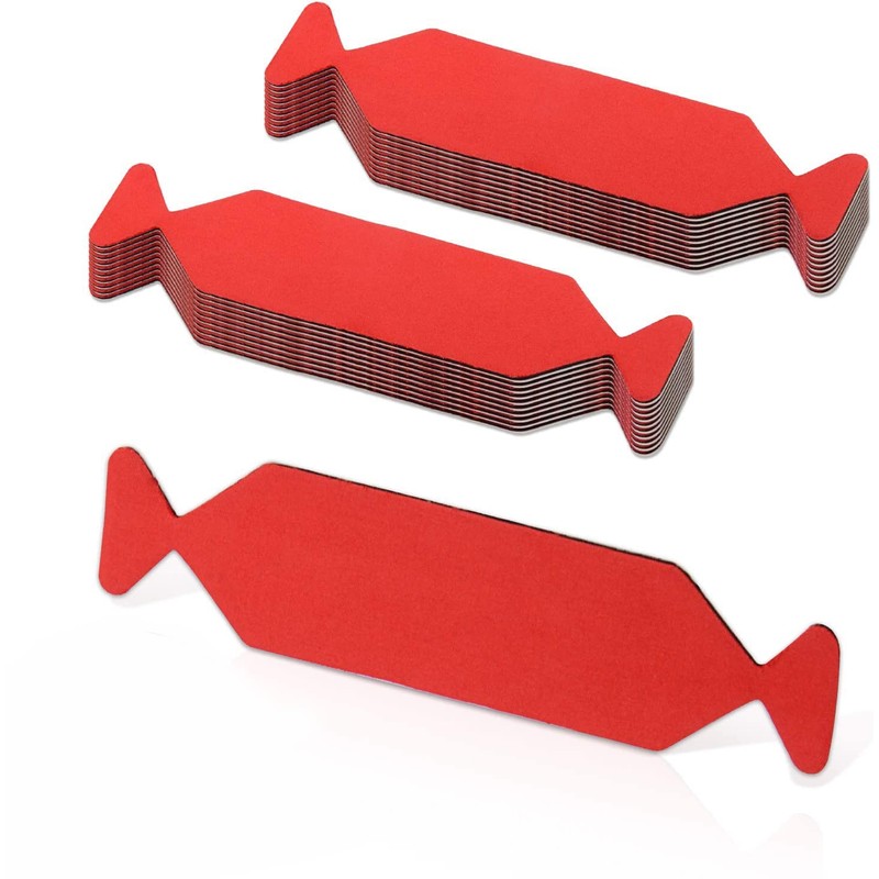 EHDIS Vinyl Squeegee Buffer Tape Felt Pack of 20