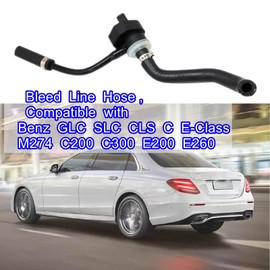 Bleed Line Hose,Compatible with Benz GLC SLC CLS C E-Class M274 C200 C300 E200 E260,Exhaust Pipe Replace 2740187301 2740182101 2740181200 A2740181200 A2740182101 A2740187301