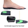 Gel Insoles Men - Comfort Shoe Inserts with Massaging -