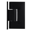 CRL V1E037MBL Matte Black Vienna 037 Series Wall Mount Full