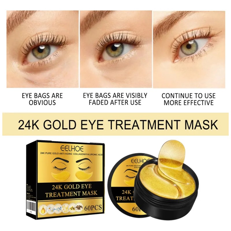 Mascarilla Para Ojos Eelhoe Con Colágeno Y Ácido Hialurónico Todo