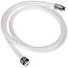 RIDDER Shower Hose Barbados White 1,5 m, 3 Set