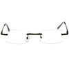 Aloha Eyewear Simplicity Slim, Semi-Rimless Reading Glasses for Men and