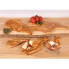 Tunisian Olive Wood Garlic Board (23cm x 10cm)