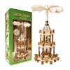 Usa Supreme German Christmas Pyramid 21in Wooden Nativity Scene 3