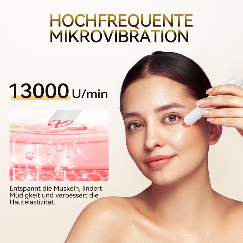 Face Massager, ANLAN Eye Massager 3 Types EMS Gua Sha