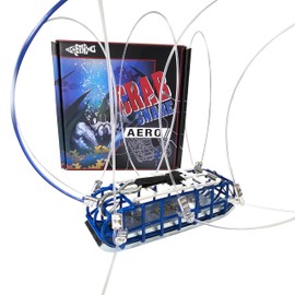 Fishernomics Heavy Surf Handcrafted Lead-Free Crab Trap for Fishing Pole (Bloom Tank Series 9.4oz & 6.6oz), US Manufactured Premium Loops, Highly Durable Crab Trap for Crabbing (Bloom Tank Aero)
