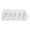 5pcs LED Octopus Hook Strong Penetration High Carbon Steel Electronic