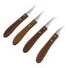 HTIAM 4 Pieces Kitchen Tool Vegetable DIY Carving Knives Professional