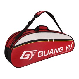 IPENNY 6 Racket Bag Large Capacity Badminton Tennis Racquet Bag Waterproof Dustproof Gym Bag Backpack Sport Equipment Duffel Bag Shoulder Bag Carrying Bag Tote Storage Sack