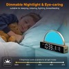 AFEXOA Sunrise Alarm Clock, Wake Up Light with Sunrise Simulation,