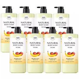 Happybath 해피바스 정말 촉촉한 바디워시 900g x 8개 고보습 촉촉 바디클렌저 Happy Bath Really Moisturizing Body Wash 900g x 8 High Moisturizing Body Cleanser
