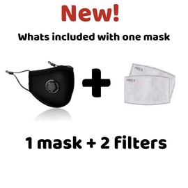 Multi Color FACE MASK - Vent Mask - Reusable Face Cover - Face Mask - Personal Care Gifts - Filtered Face Mask - Unisex Face Cover