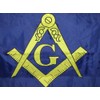 AES 3x5 Embroidered Mason Masonic Lodge Double Sided 210D Nylon